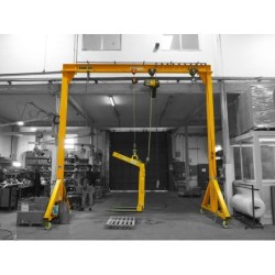 RETRACTABLE FALL ARRESTER FOR LOADS 300 KG 6M 2