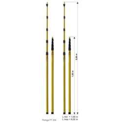 Telescopic pole PT200