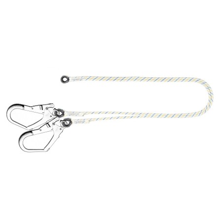 1.5M ESLINGA DOBLE SIN ABSORBEDOR CON CONECTOR