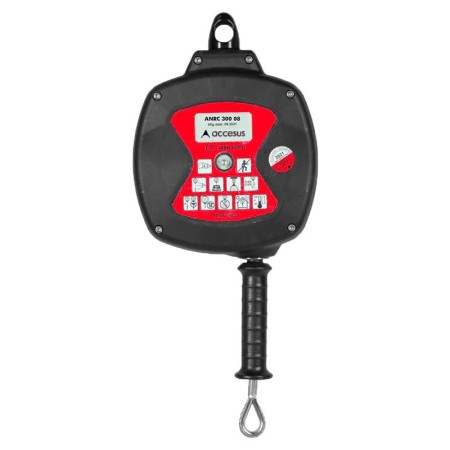 6m retractable fall arrester for loads 300 kg anrc300