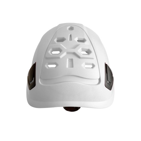 CASCO BLANCO CON VENTILACIÓN Y BARBOQUEJO AEL PRO VENT