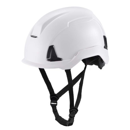 CASCO CON BARBOQUEJO PRIESGO ELECTRICO- BLANCO