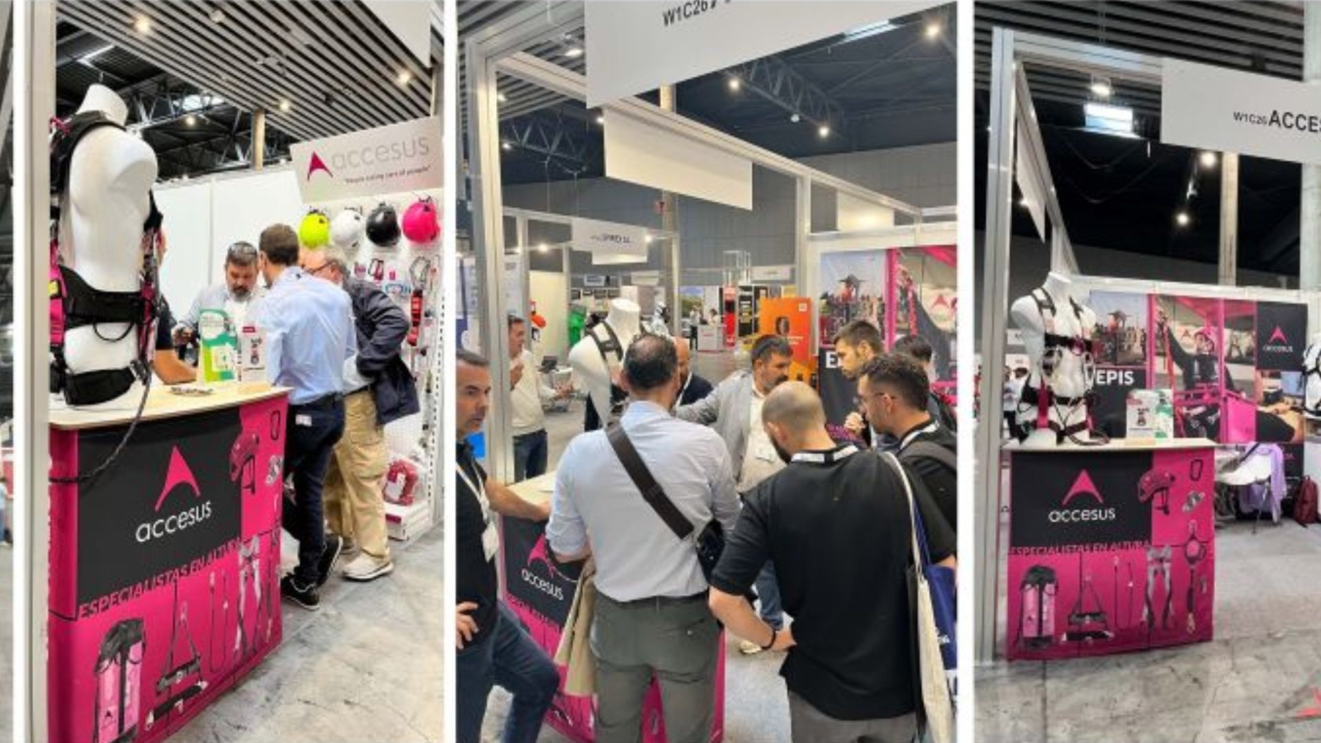 Accesus en la primera edición de la feria Worksafe Barcelona 2025
