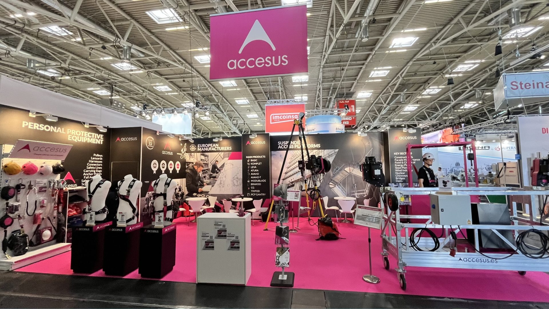 Accesus en BAUMA 2025: nuestra primera experiencia en la feria líder mundial