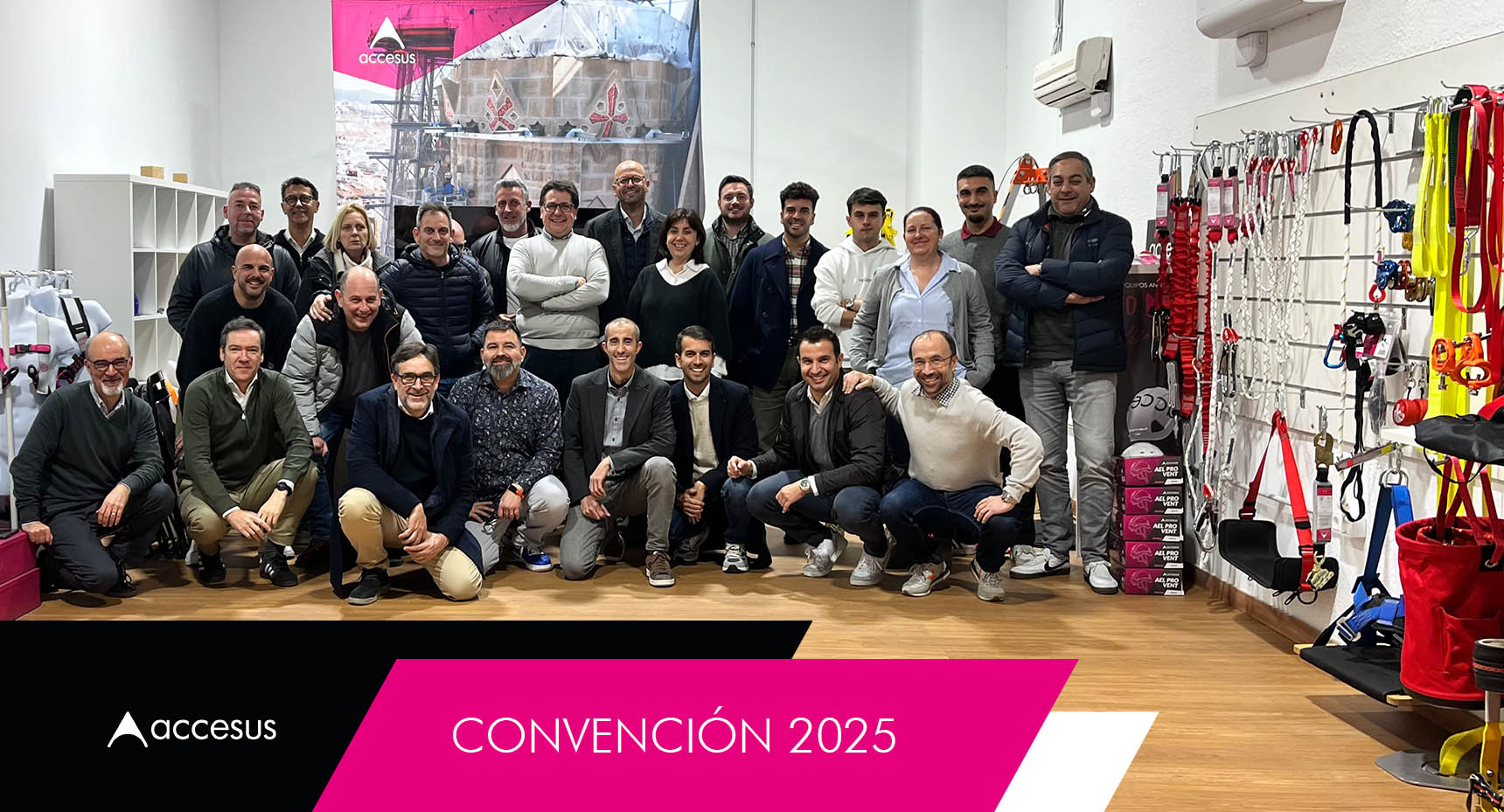 foto grupo convención Accesus2025